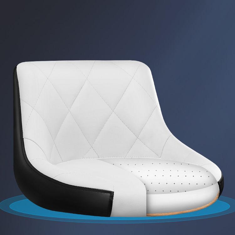 Taburete de murciélago de cuero moderno para interiores, taburete ajustable con respaldo y altura para mostrador
