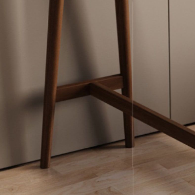 Rectangle Indoor Bar Dining Table Solid Wood Bar Stool Table