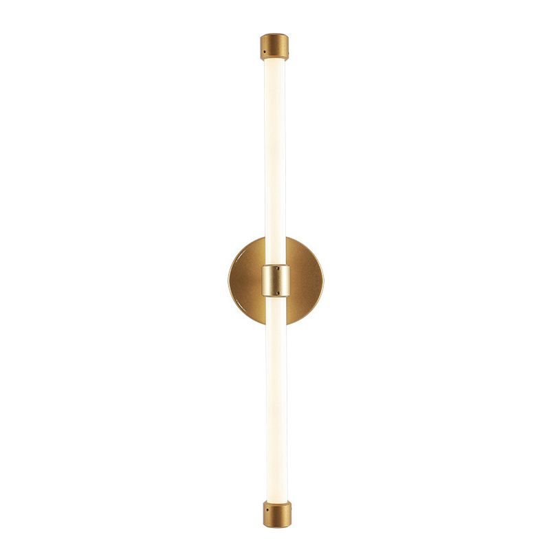 Minimalism Wall Light Fixture Streamlined LED Mirror Lamp for Bathroom