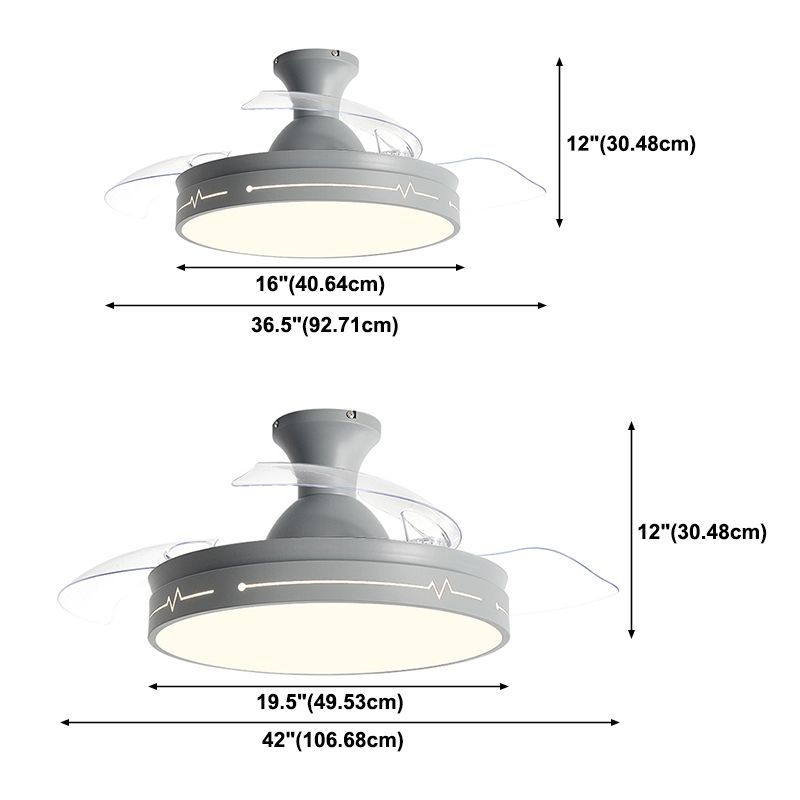 Ventoir de plafond LED moderne
