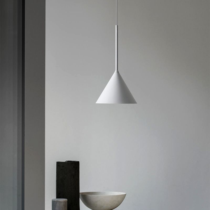 Unieke schaduw hangende verlichting moderne macaron -stijl hars 1 lichte hanglamp voor eetkamer