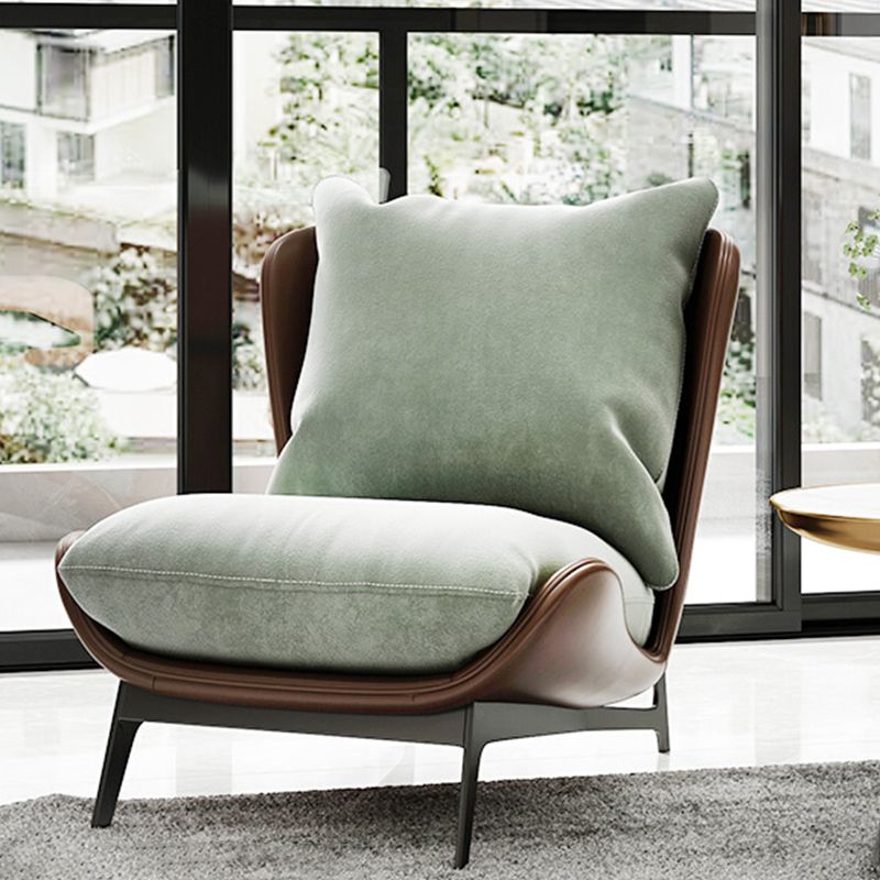 Accent Chair 26.37" L x 30.70" W x 29.52" H Armless Tufted Lounge Chair