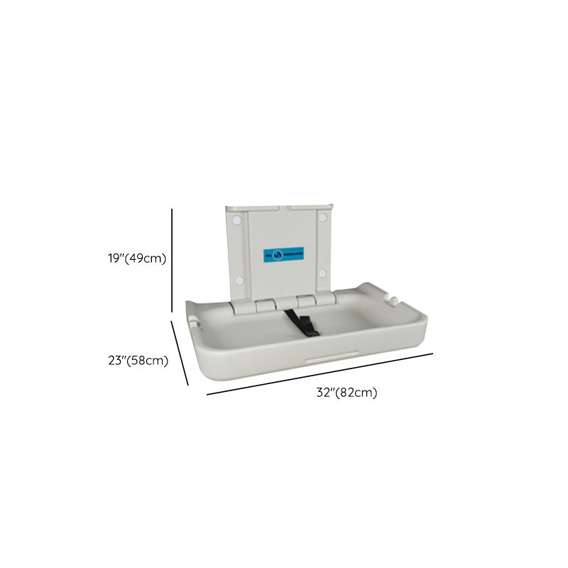 Folding Baby Changing Table Modern Changing Table in Matte Finish