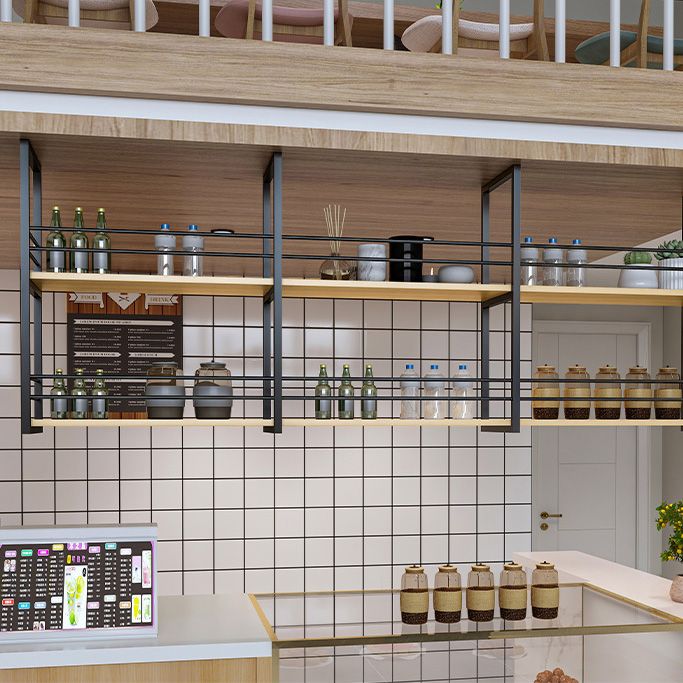 11.81 "W libreria in stile industriale montato in stile industriale per ufficio a casa