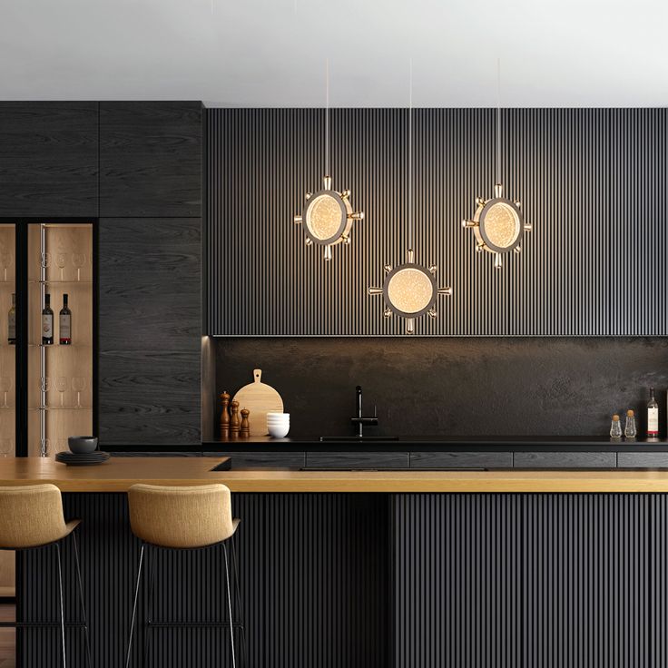 Pendentif contemporain en or