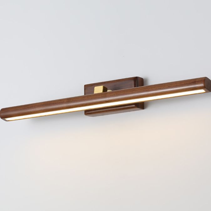 Stile minimalista Vanity Light Bar Walnut LED Vanity Mirror Lights per tavolo da toeletta