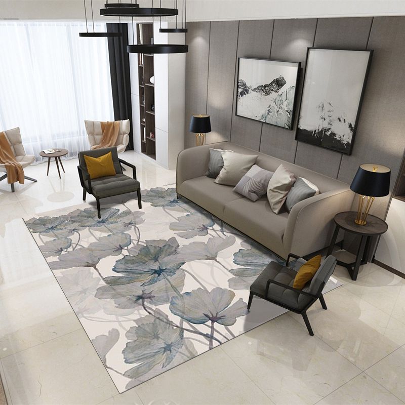 Roze modern tapijt polyester veerveer Tapijt niet-slip achterste tapijt voor woningdecoratie