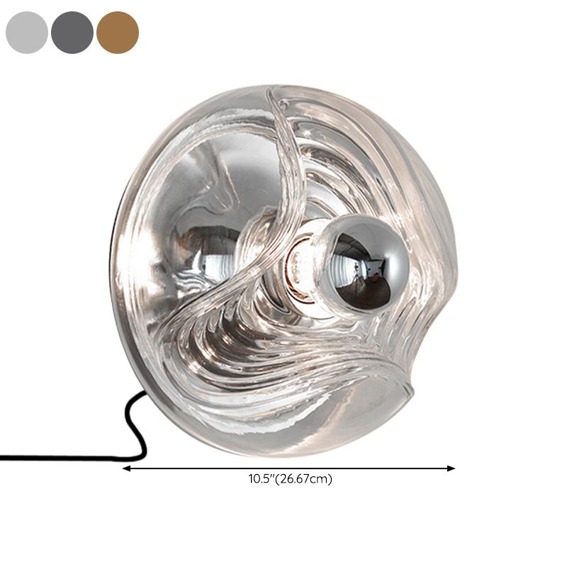Contemporary Glass Shade Wall Lighting Ideas 1-Light Wall Sconce Lighting