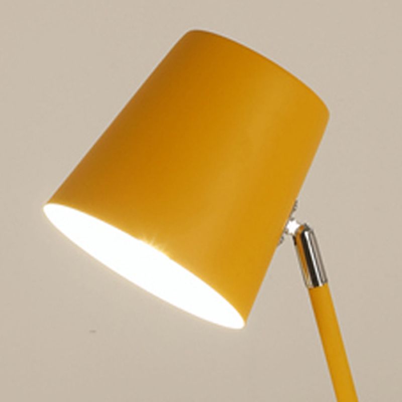 Metal Table Lamps 1 Light Contemporary Desk Lamps for Study Room