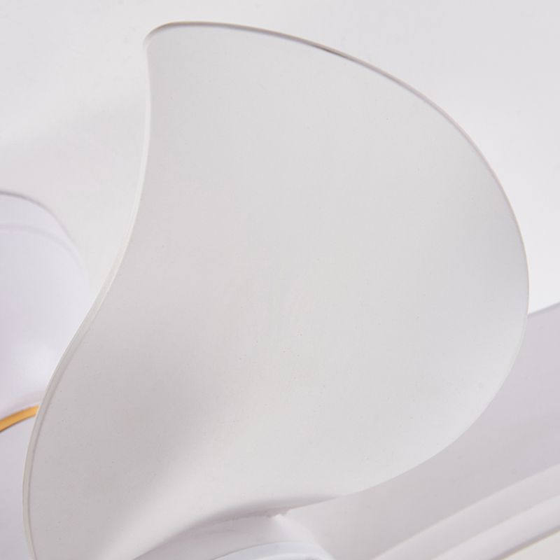 Unique Shape Metal Ceiling Fan Lighting Kids Style 2 Light Ceiling Fan Lamps