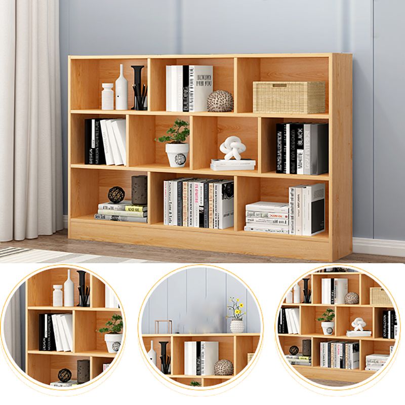Modern Bookshelf Engineered Wood Book Shelf with Shelves for Home Office