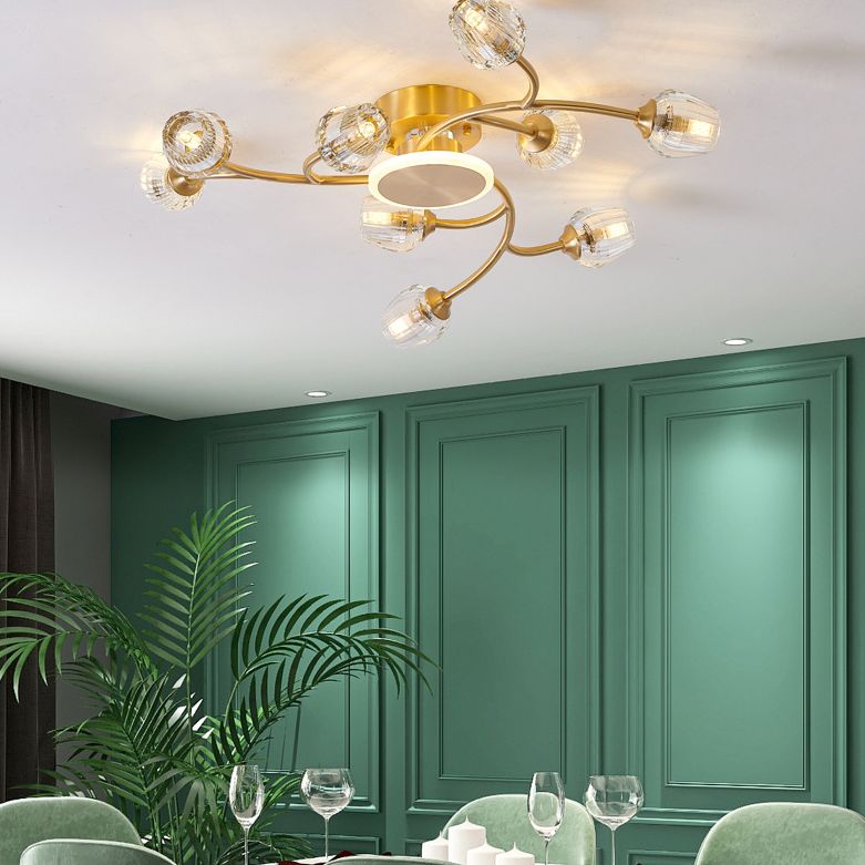 Luces LED LED de techo de semi descarga de múltiples cabezas de cobre