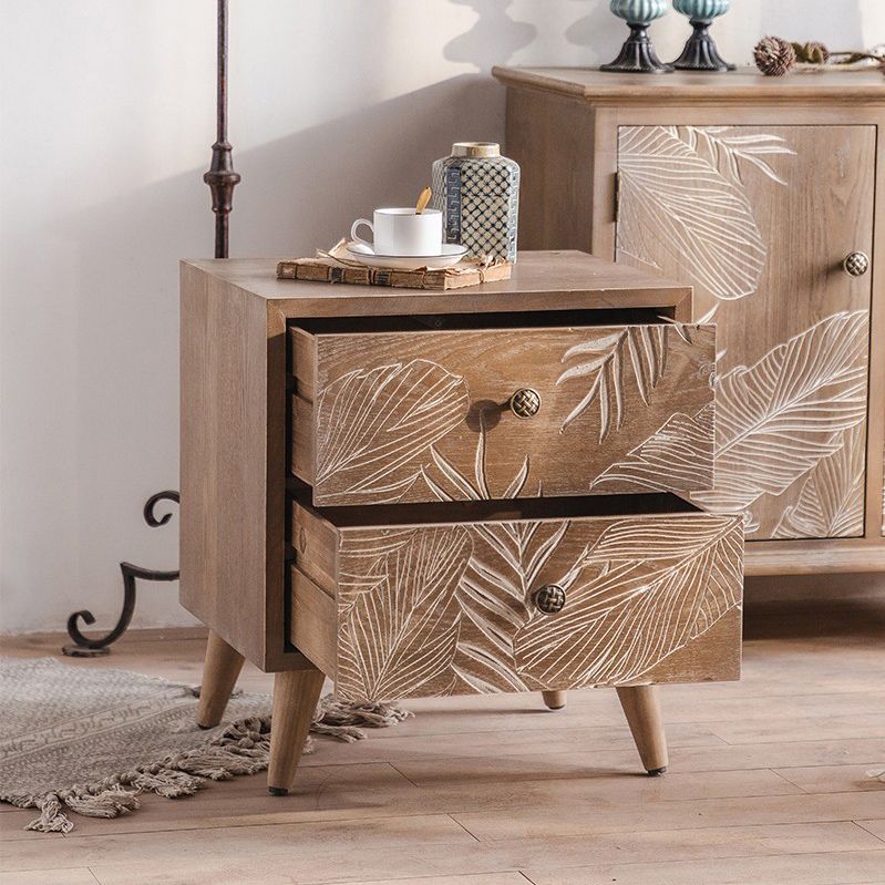 Distressed Wood Accent Chest Industrial Knobs Wood Accent Cabinet