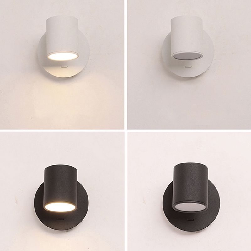 Acrylic Modern Reading Wall Sconce 1-Light Wall Mounted Lighting for Bedroom