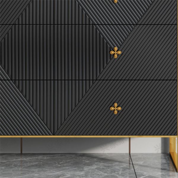 13.65-inch W Contemporary Storage Chest Dresser Stone Dresser