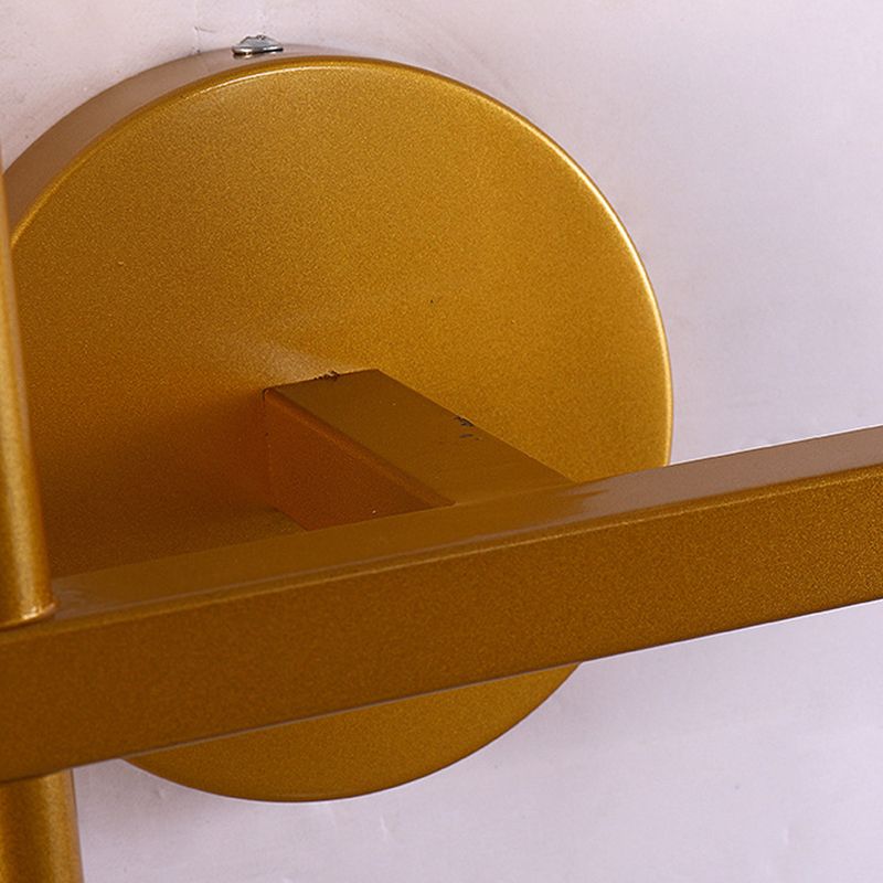 Modern Style Wall Light Fixture Crystal Shade Sconce Light Fixture for Bedroom