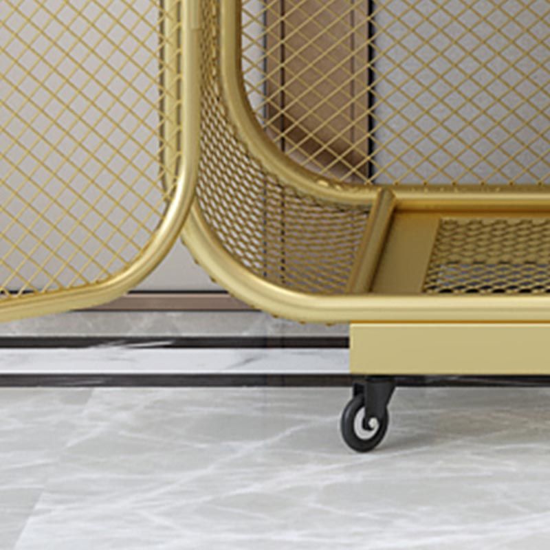 Industrial Style Wardrobe Bedroom Metal Wardrobe Closet with 2 Doors