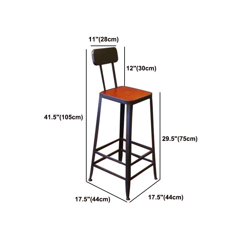 Industrial 1/9 Pieces Bar Table Set Rectangle Pine Wood Counter Table with Stools