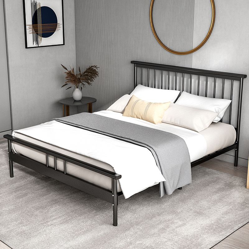 39.37" H Standard Bed  High Profile Bed With Headboard and Footboard