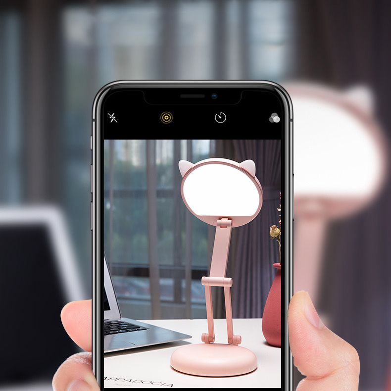 Modern Table Lamp With Usb Port Plastic Table Light