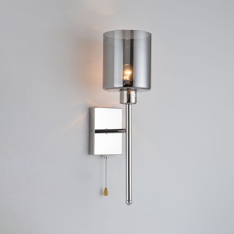 Contemporary 1 Head Wall Sconce Metal Wall Mounted Light Fixture for Living Room