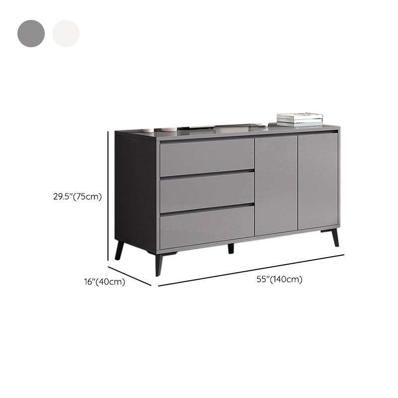Contemporary Manufactured Wood Accent Chest Standard Straight Legs Accent Chest