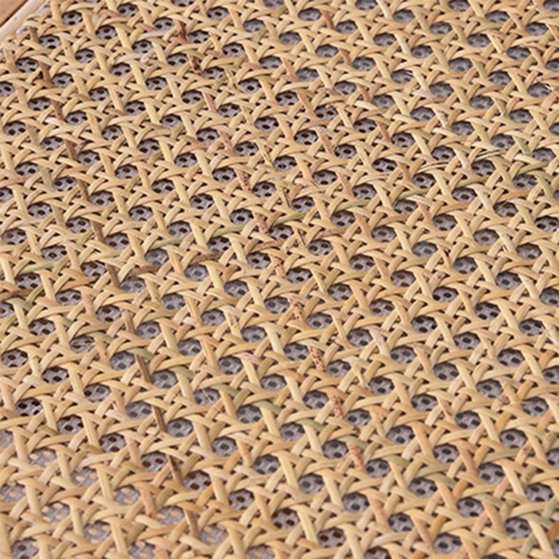 Nordic Style 15.7 " Wide Wood Fixed Back Fino Base Arm Chair