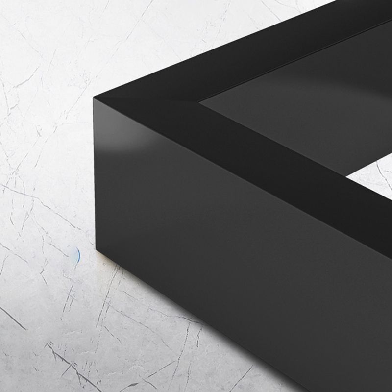 Modern Steel Bookcase Rectangular Shelves 71"H X 12" W Bookshelf for Office