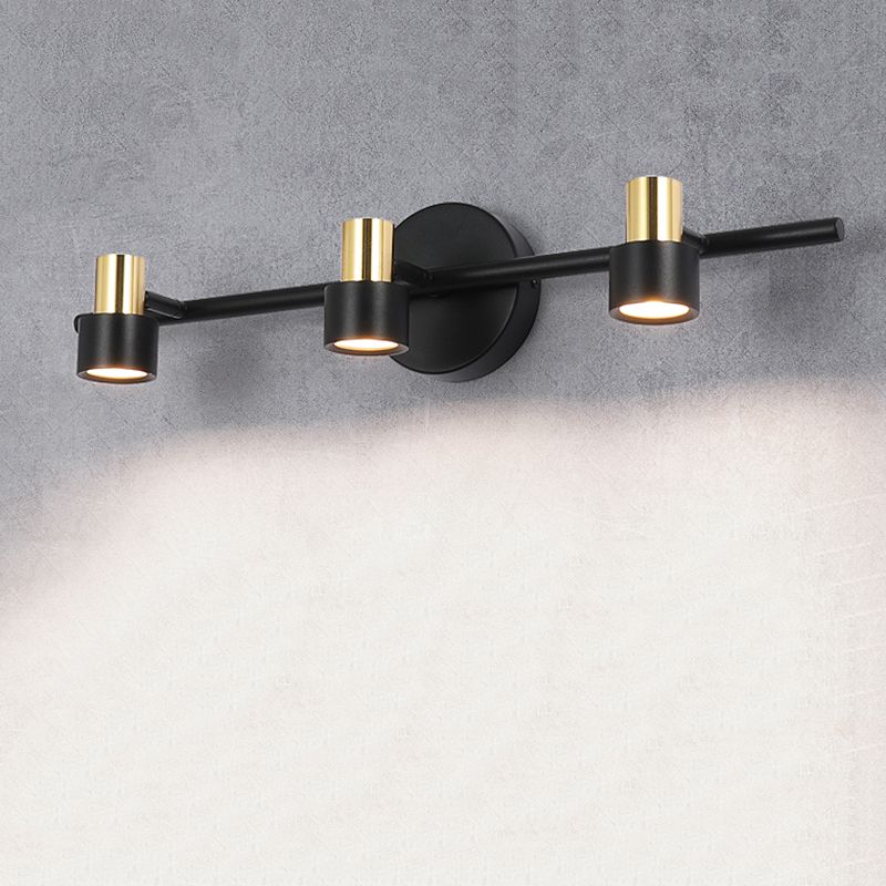 Modern Style Aluminum Wall Mount Lamp Bedroom Bedroom Wall Lighting Fixture with 1 Spotlight