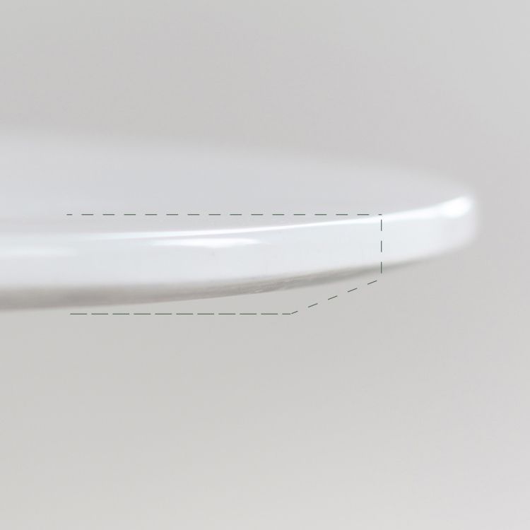 Contemporary Round Bar Stool Table Faux Marble and Stone Bar Table for Small Places