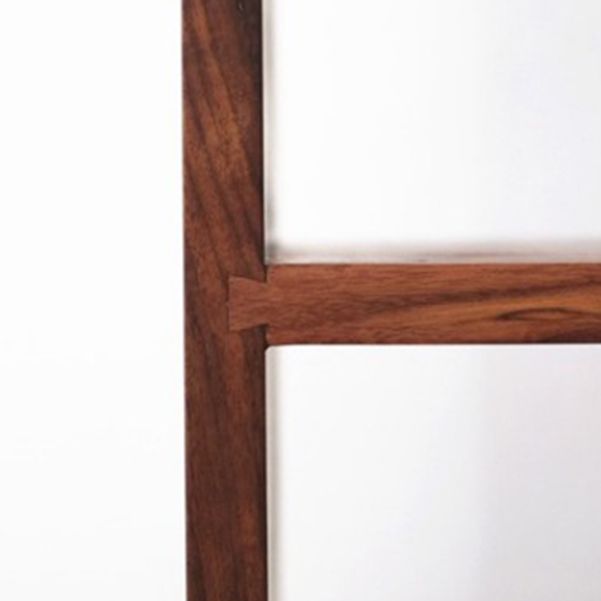 Scandinavian Open Back Bookshelf Standard Wooden Bookcase with Shelves