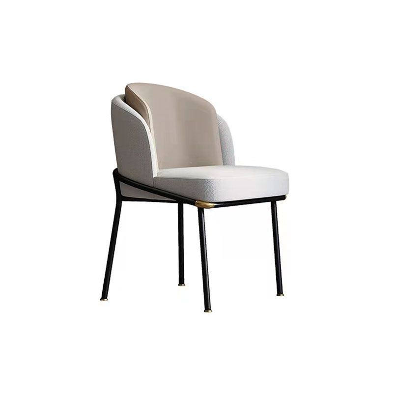 Round Wood Dining Table with Padded Chairs 1/2/3 Pieces Black Dinette Set for Home