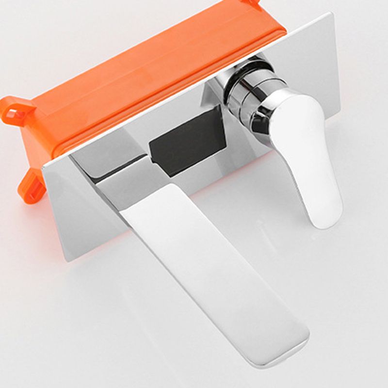 Modern Wall Mounted Faucets Digital Display Screen Led Wall Mounted Bathroom Faucet