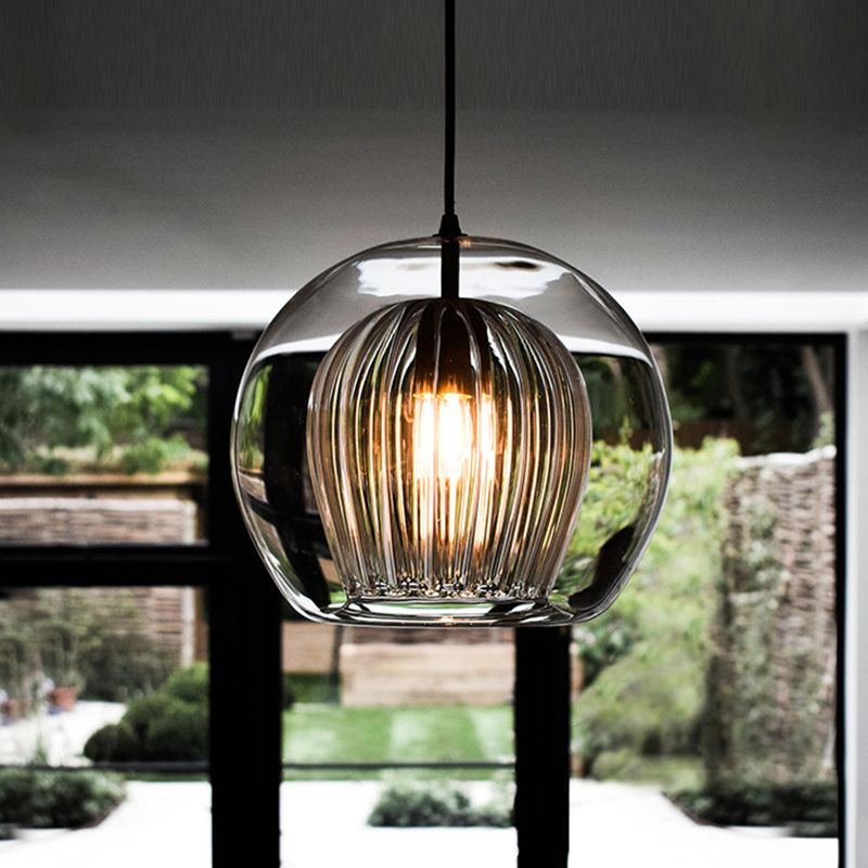 Zeitgenössisches Glas hängend Licht kreativer Anhänger Beleuchtung
