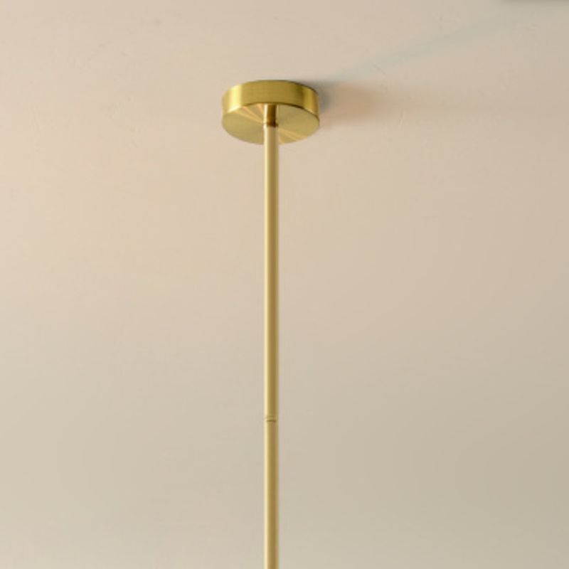 Hanging Island Lights Modern Chandelier Light Fixture in Gold for Dining Room