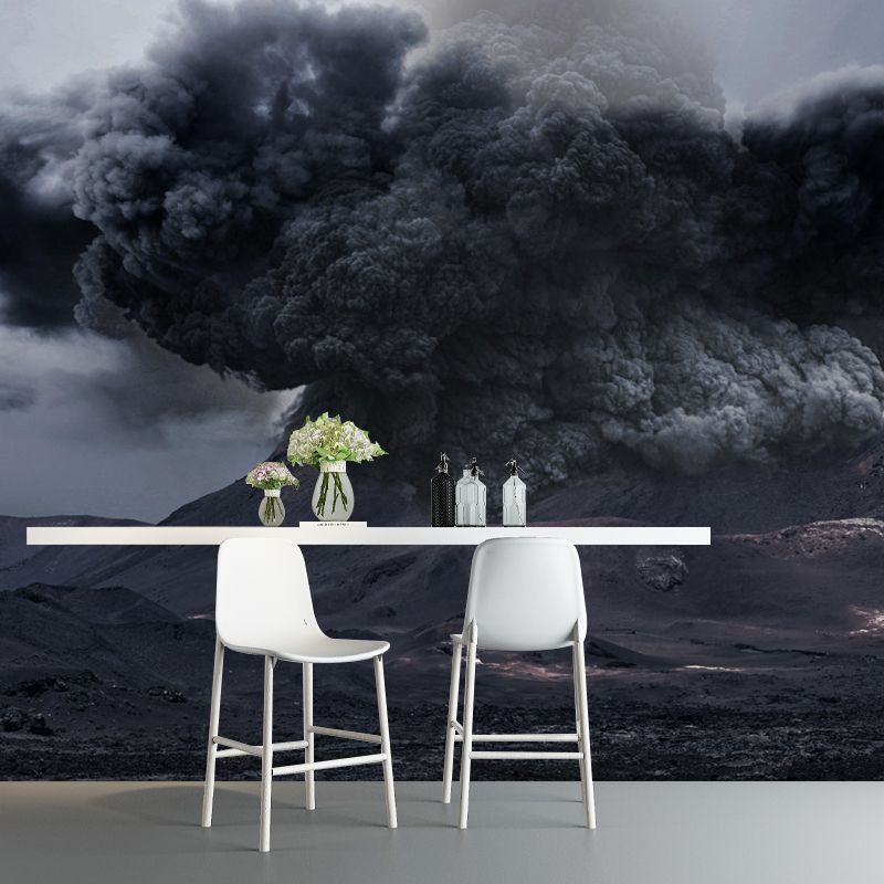 Modern Mountain Environment Friendly Mural Wall Covering for Living Room