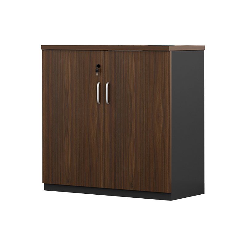 Medieval Modern Filing Cabinet Wooden Frame Lateral Filing Cabinet