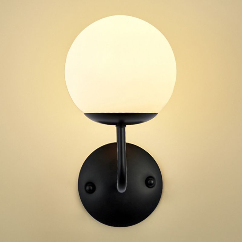 Nordic Style Metal Vanity Light Ball Shape Vanity Lamp for Shower Room