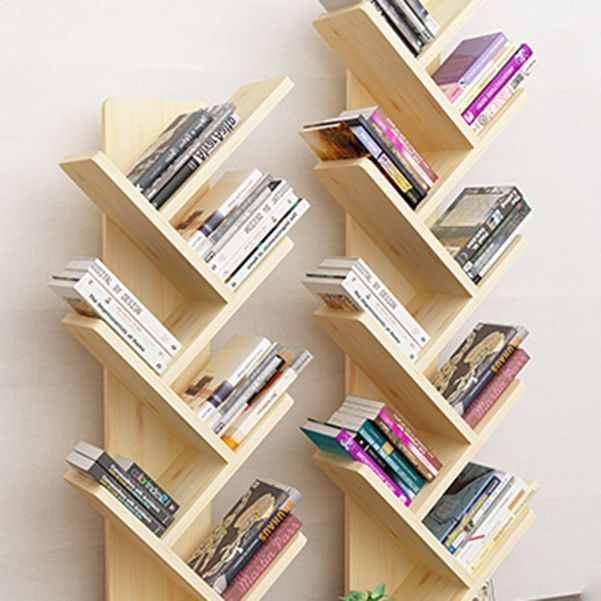 7.87"W Bookshelf Closed Back Contemporary Style Bookcase for Office Home