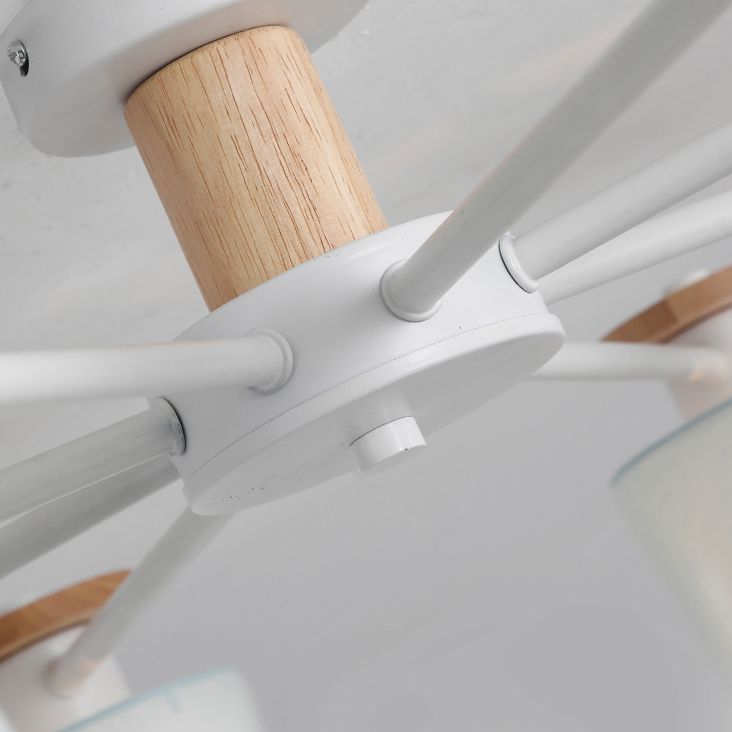 Lámpara de techo múltiple de estilo cilíndrico de estilo moderno