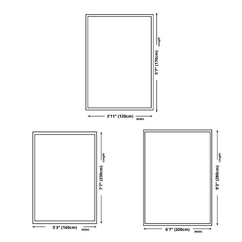 Beige Modern Area Rug European Style Pattern Carpet Polyester Anti-Slip Backing Rug for Home Decor