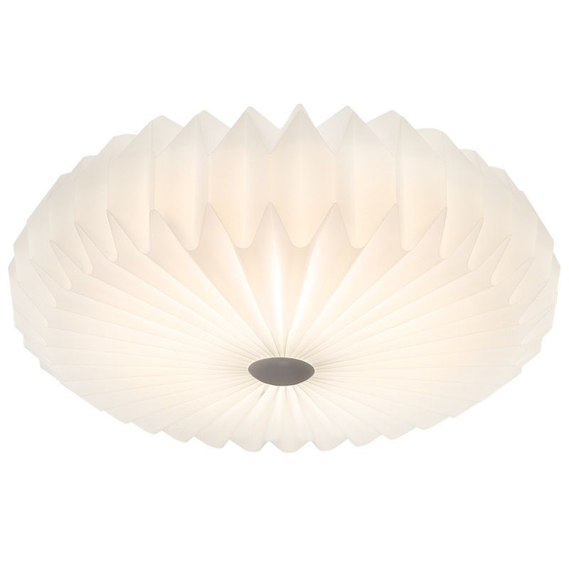 Round Flush Mount Ceiling Light 1 Light Acrylic Minimalist Flush Mount Ceiling Light for Bedroom