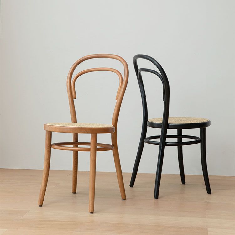 Silla de madera tradicional para comedor, cocina, silla trasera Windsor