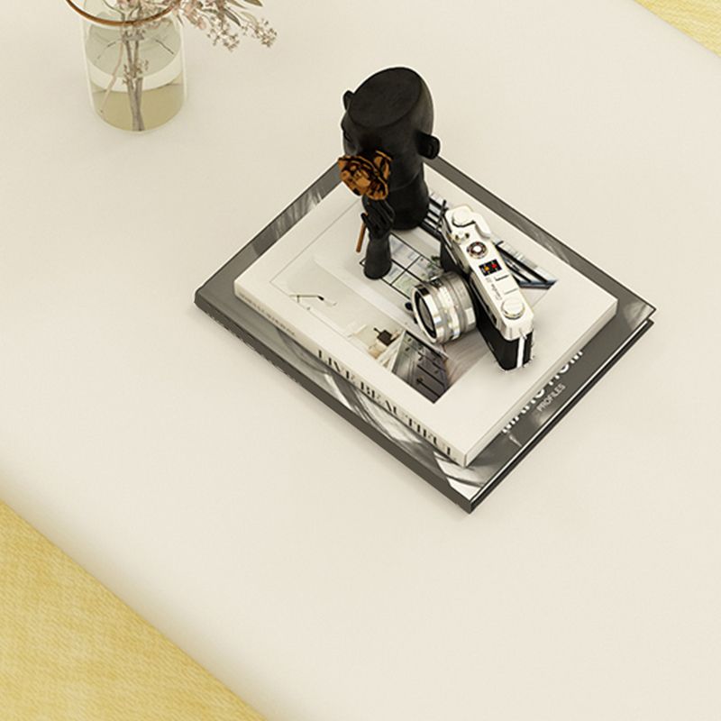 Contemporary Coffee Table 4 Legs Single Coffee Cocktail Table