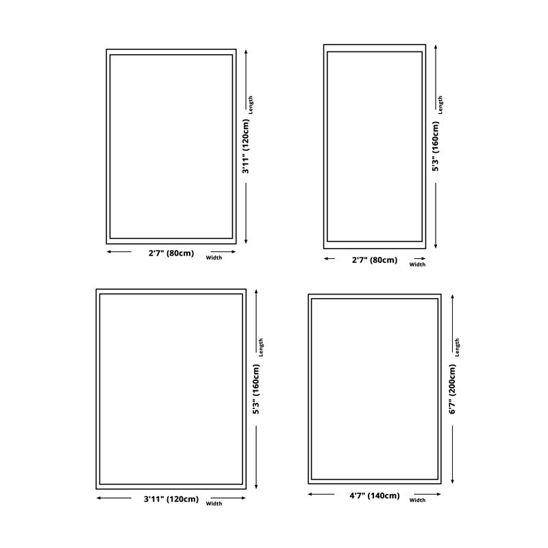 Traditioneller Teppich Teppich mehrfarbig Blumenmuster Teppichfleckfest -Resistant Polyester Teppich für Wohnkultur