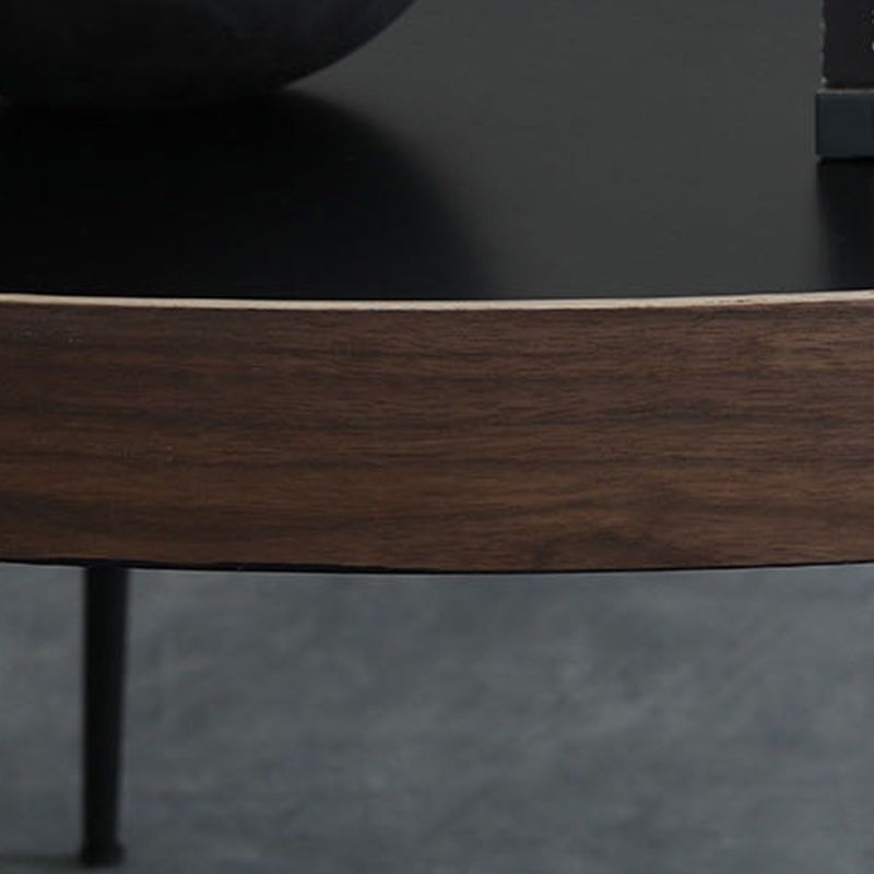 Contemporary Coffee Table 4 Legs Round Coffee Cocktail Table