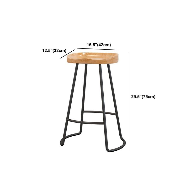 Luxury Solid Wood Bar Table Set 1/2/5/6/11 Pieces Counter Table with Backless Stools