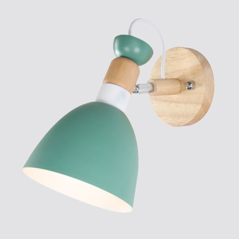 Geometric Wall Mounted Lamps Modern Style Metal 1 Light Wall Light Sconces