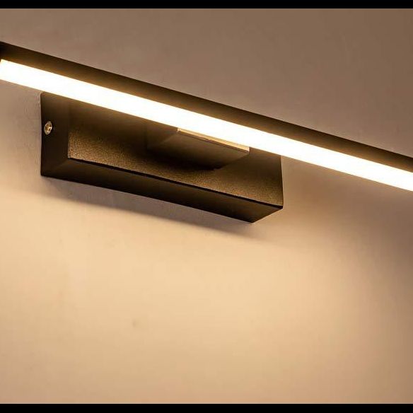 Lampade a parete lineari a parete moderna semplicità in alluminio da parete per soggiorno