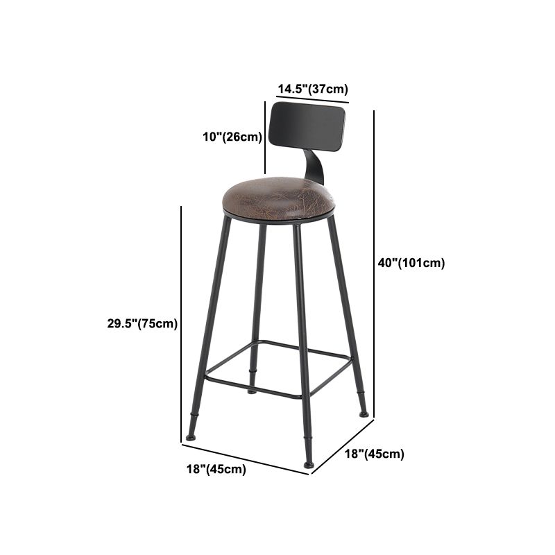 Industrial Footrest Table and Stool Set 1/2/9 Pieces Coffee Shop Bar Table Set